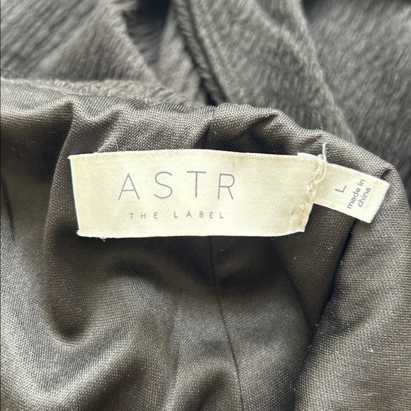 Astr Black Knot-Front Cutout Mini Dress - Picture 7 of 9